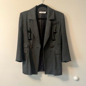 Altuzarra Dark Grey Blazer | Size 6
